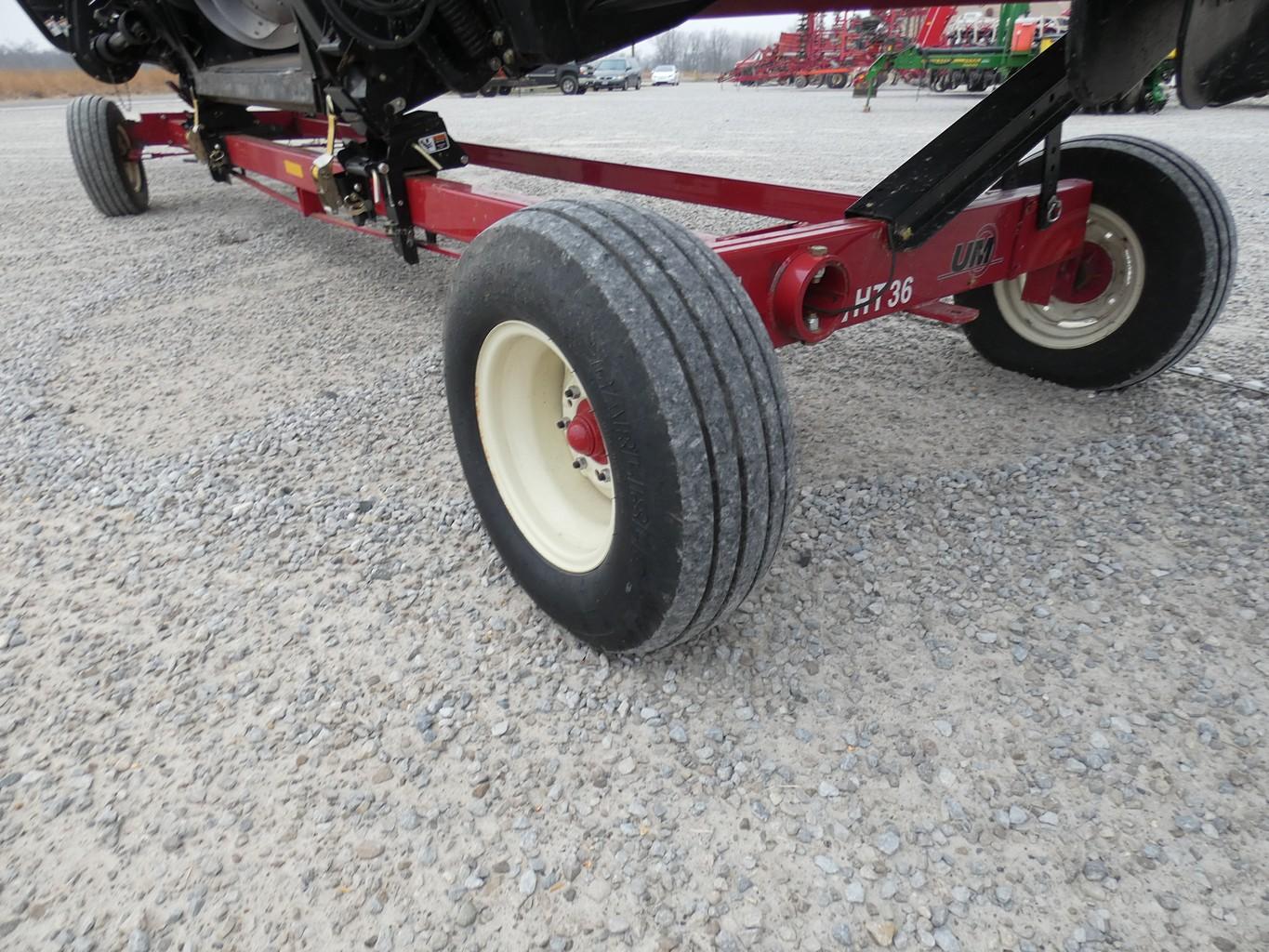 UM HT36 Red Header Cart, SN:A55820269 (header not included)