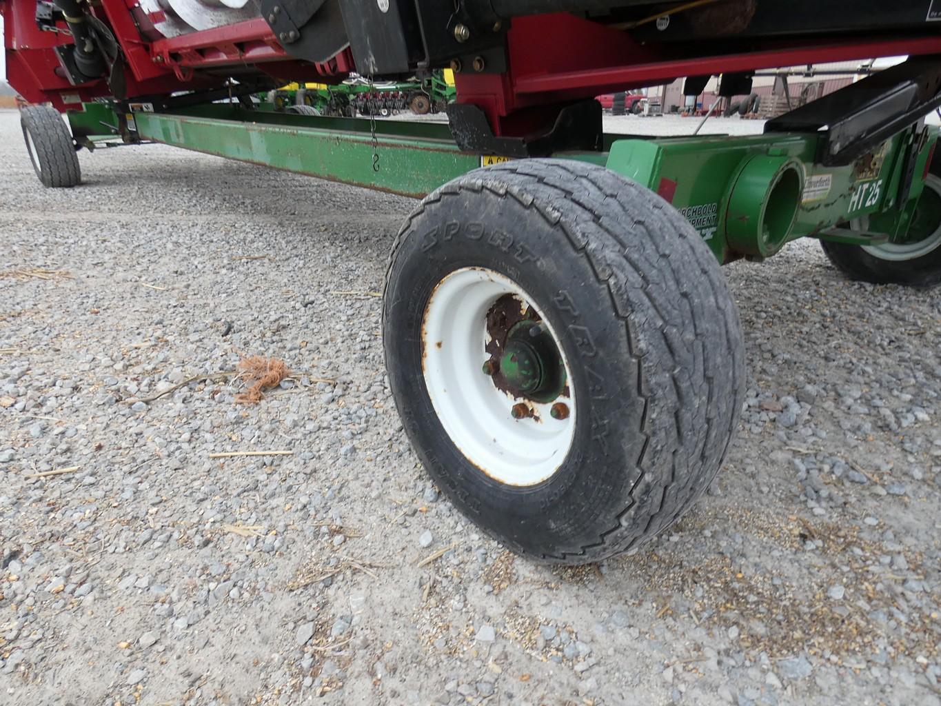 UM HT25 Green Header Cart, SN:A37720578 (Header not included)
