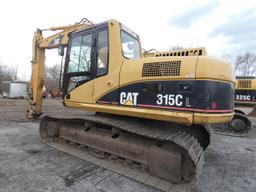 2005 Cat 315CL Hydrauilc Excavator, SN:CJC02003, Cab w/ Air, Hyd. Quicktach