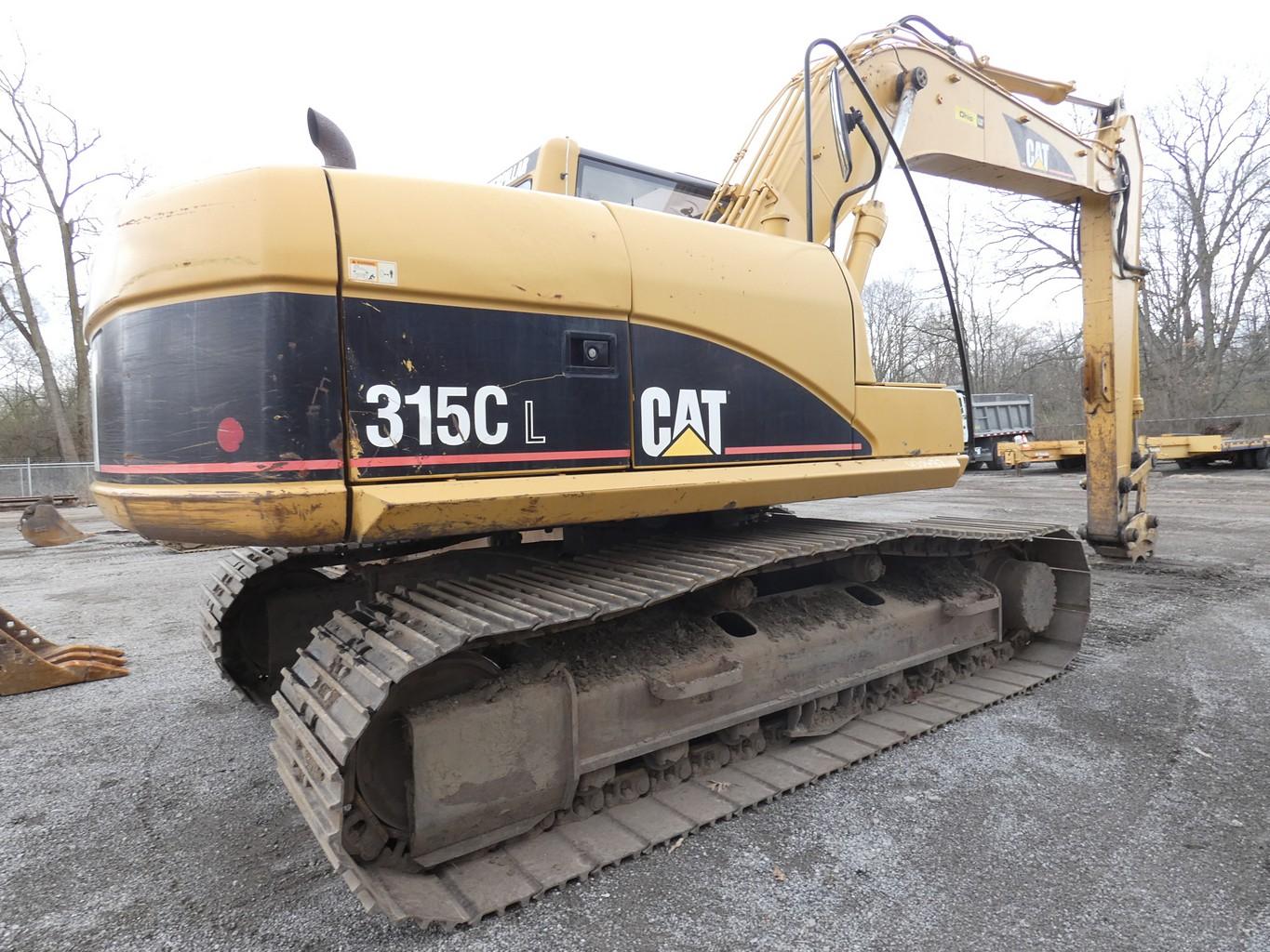 2005 Cat 315CL Hydrauilc Excavator, SN:CJC02003, Cab w/ Air, Hyd. Quicktach