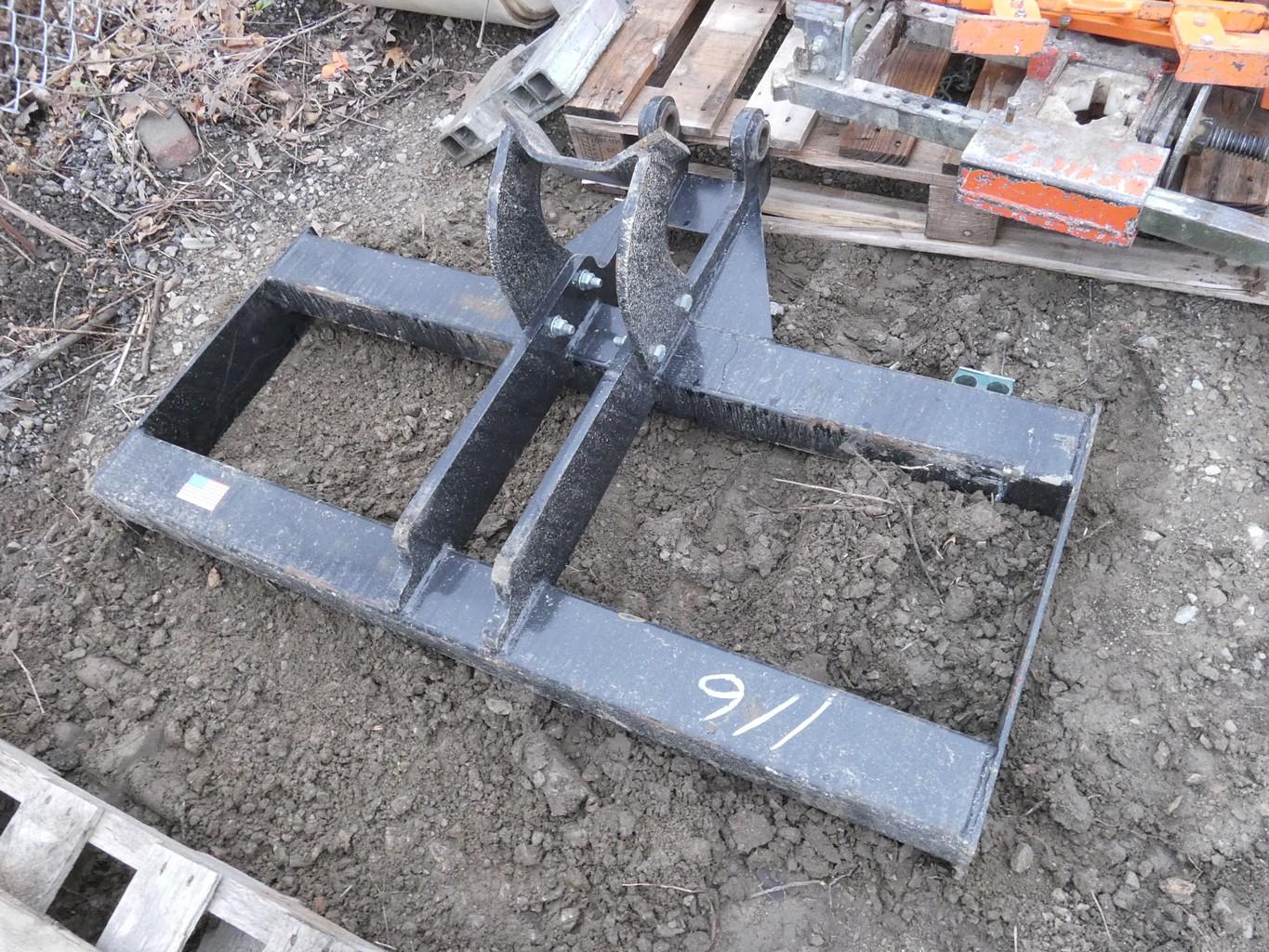 Mr. Manhole Cutter, with Excavator Mount, Unused Skidloader Mount and numer