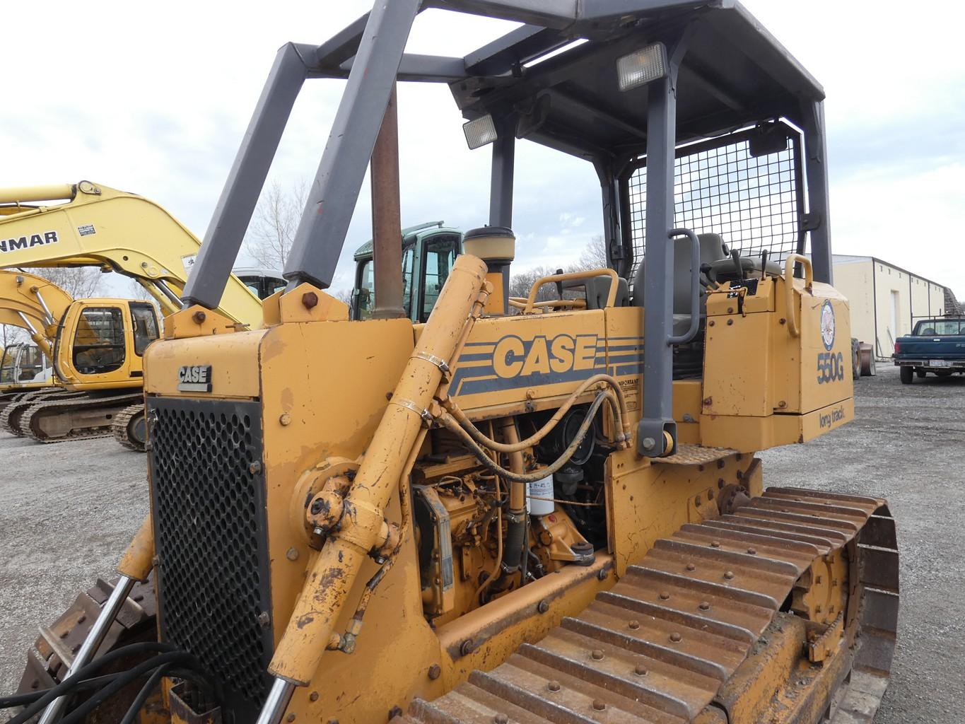 1995 Case 550G-LT Dozer, SN:JJG0215484, ROPS, 6 Way Blade, 16'' Pads, 5276