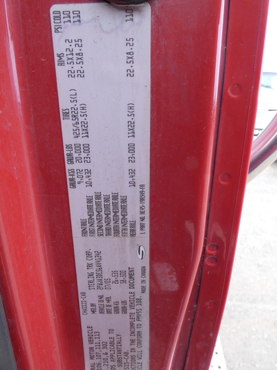 2006 Sterling AT9500 Tandem Truck Tractor, SN:2FWJA3DE56AV41342, Cat C13 43