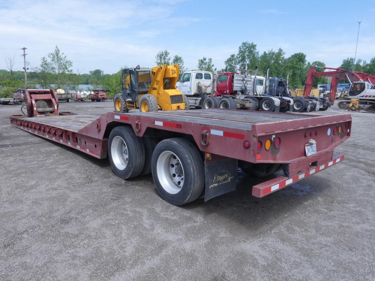 2007 Entyre 35 Ton Detach Tandem Lowboy, SN:1E92980577E111277, Model:RTN35T