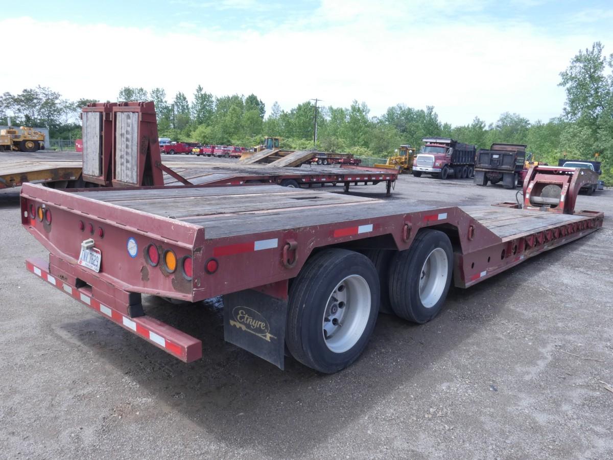 2007 Entyre 35 Ton Detach Tandem Lowboy, SN:1E92980577E111277, Model:RTN35T