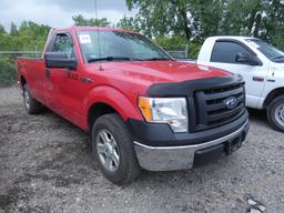 2010 Ford F150 Pickup, SN:1FTMF1C81AKC36556, Std Cab, Long Bed, 161,991 mi.