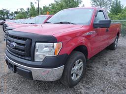 2010 Ford F150 Pickup, SN:1FTMF1C81AKC36556, Std Cab, Long Bed, 161,991 mi.
