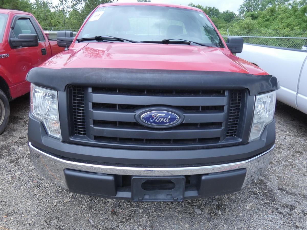 2010 Ford F150 Pickup, SN:1FTMF1C81AKC36556, Std Cab, Long Bed, 161,991 mi.