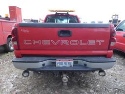 2003 Chevy 2500 Pickup, SN:1GCHC24U03E309672, Standard Cab, Long Bed, 101,9