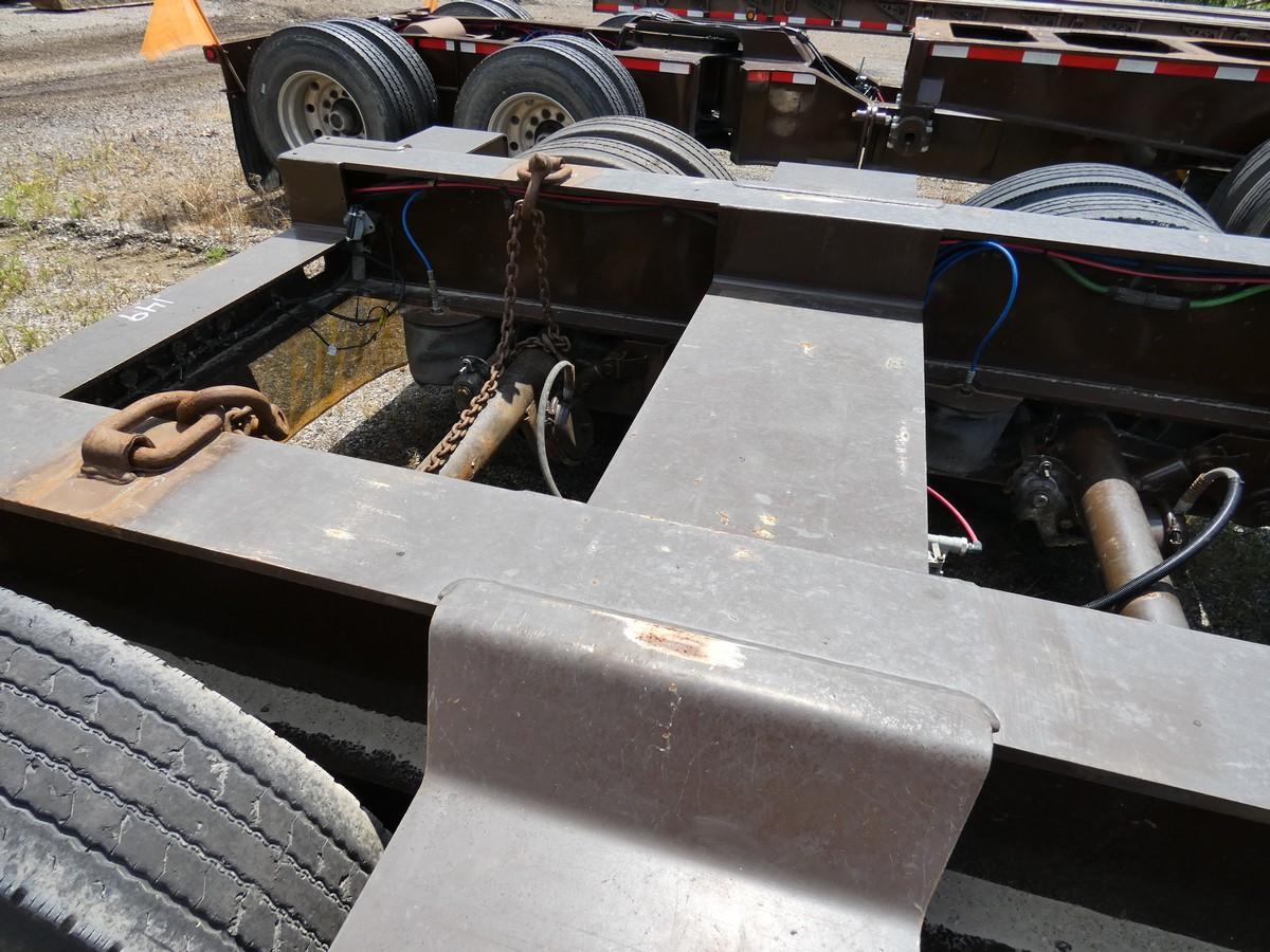 2014 Talbert 60 Ton Quad Axle Detach Lowboy,  VIN:40FSK6540E1032964,  10'x2