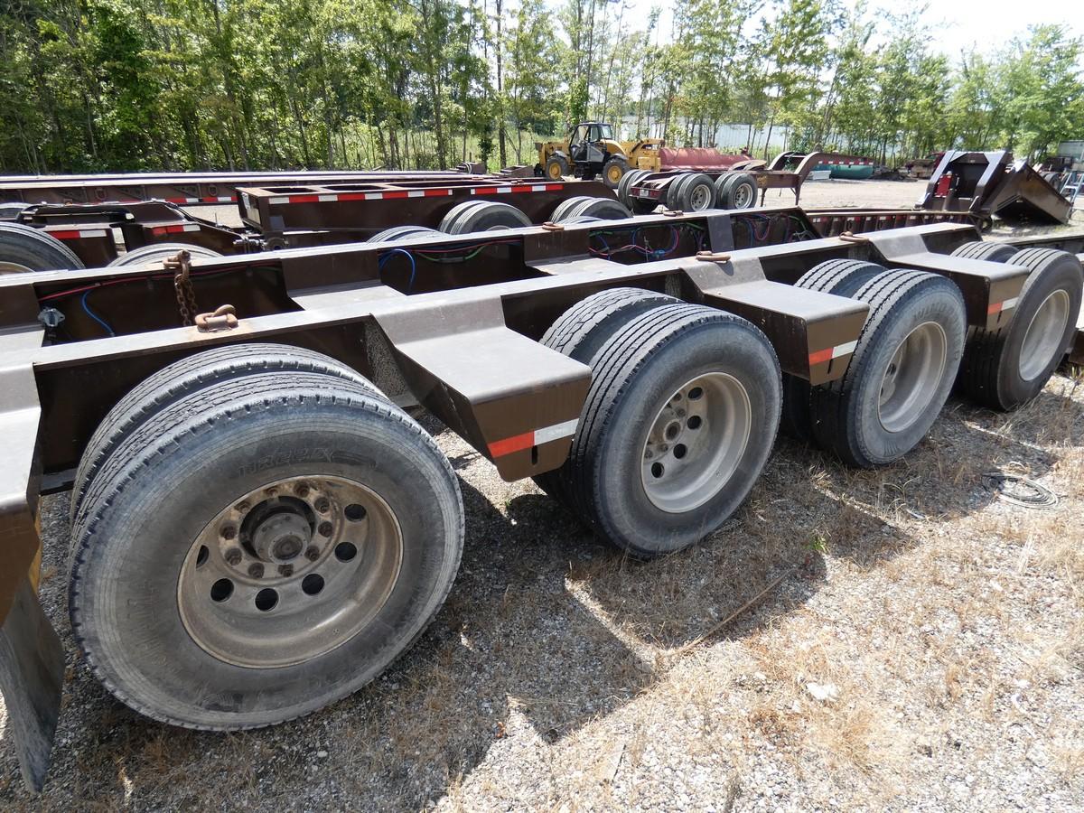 2014 Talbert 60 Ton Quad Axle Detach Lowboy,  VIN:40FSK6540E1032964,  10'x2