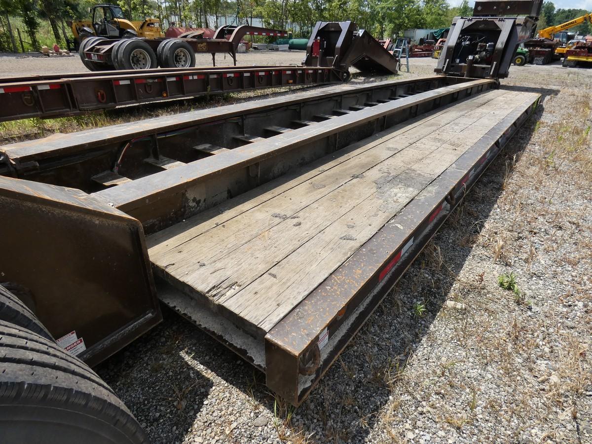 2014 Talbert 60 Ton Quad Axle Detach Lowboy,  VIN:40FSK6540E1032964,  10'x2