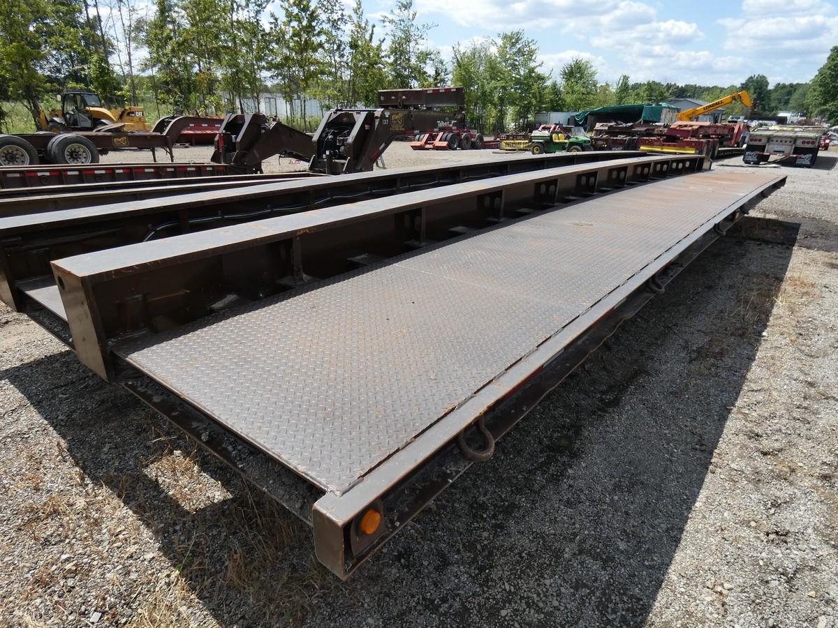 2014 Talbert 60 Ton Quad Axle Detach Lowboy,  VIN:40FSK6540E1032964,  10'x2