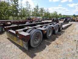 2014 Talbert 60 Ton Quad Axle Detach Lowboy,  VIN:40FSK6540E1032964,  10'x2