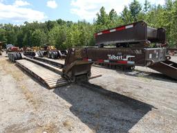 2014 Talbert 60 Ton Quad Axle Detach Lowboy,  VIN:40FSK6540E1032964,  10'x2