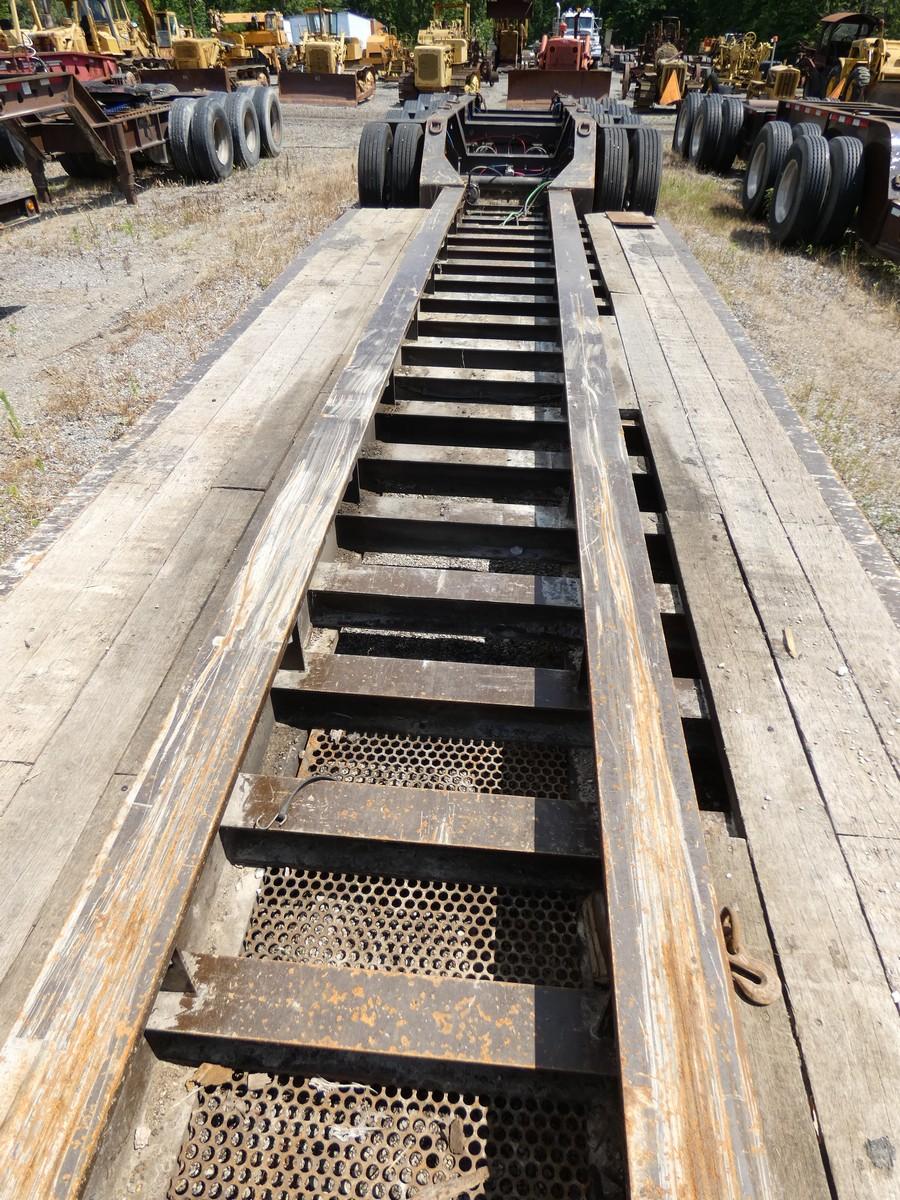 2014 Talbert 60 Ton Quad Axle Detach Lowboy,  VIN:40FSK6540E1032964,  10'x2
