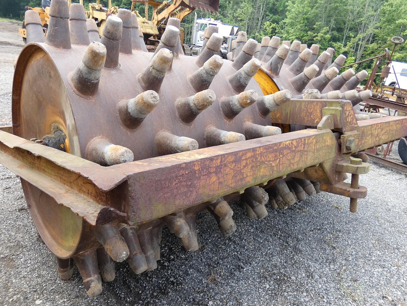 Double Drum 48''x48'' Sheepsfoot Roller
