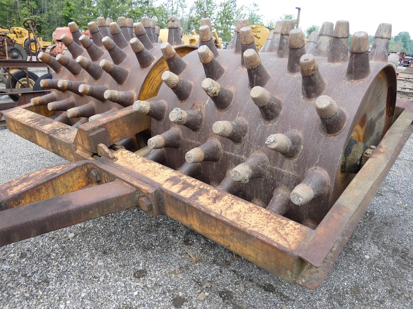 Double Drum 48''x48'' Sheepsfoot Roller