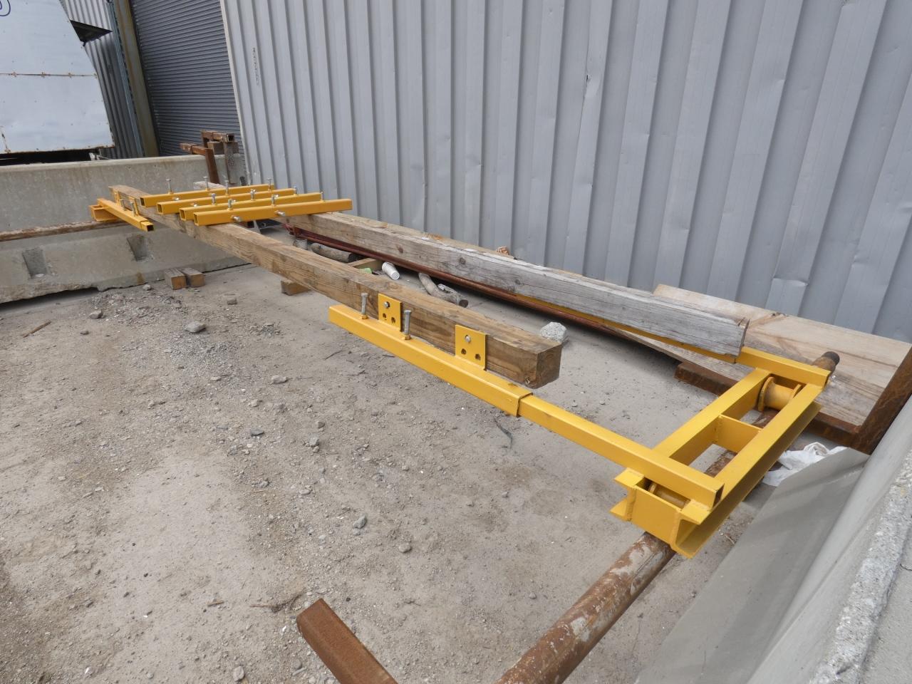 Rolling Workbridge Kit for Bidwell Rail, Hangers not included.