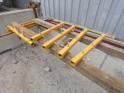 Rolling Workbridge Kit for Bidwell Rail, Hangers not included.