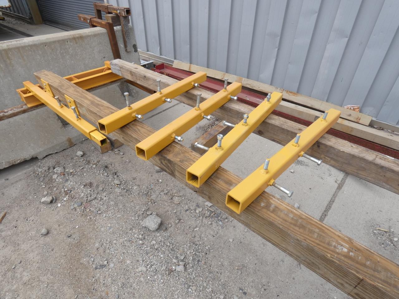 Rolling Workbridge Kit for Bidwell Rail, Hangers not included.