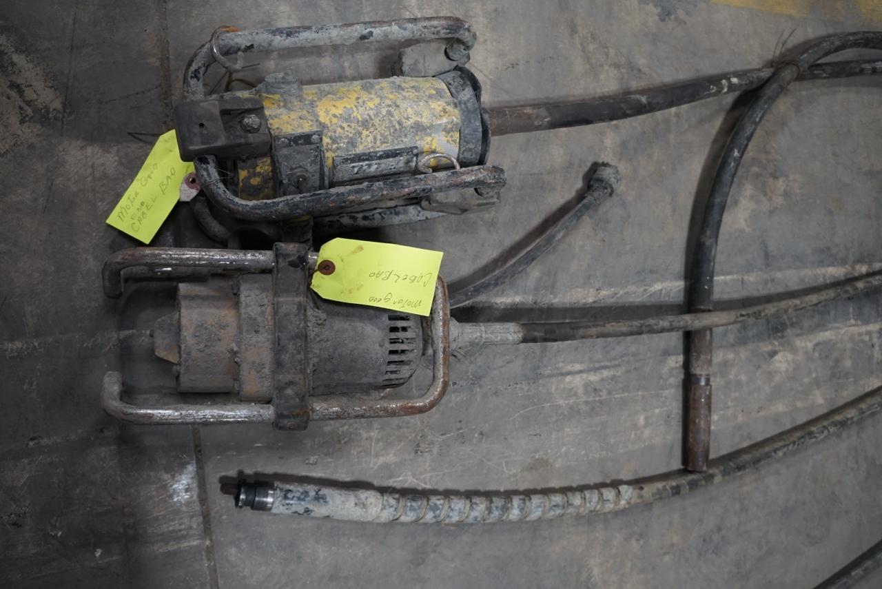 (2) Concrete Vibrators