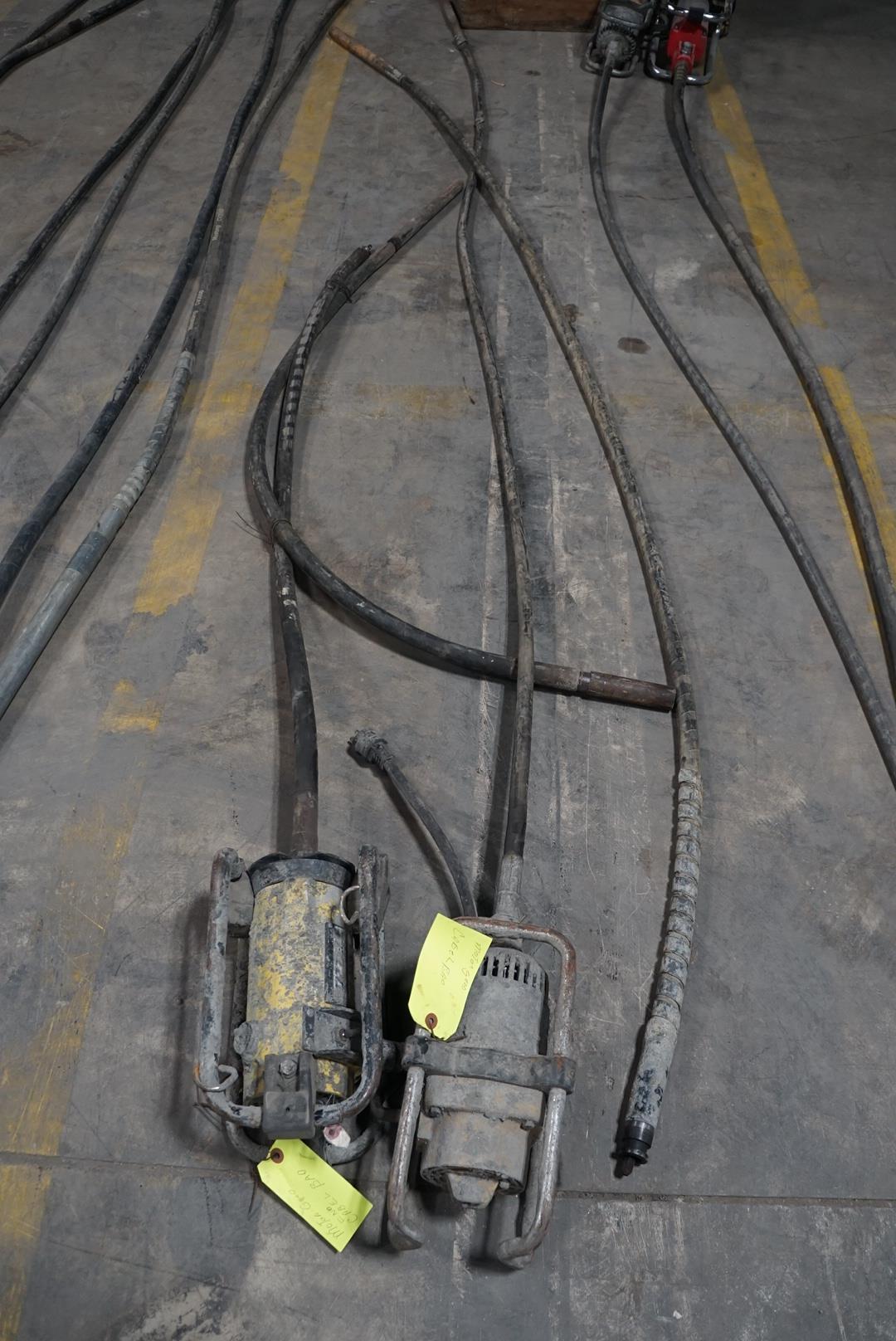 (2) Concrete Vibrators