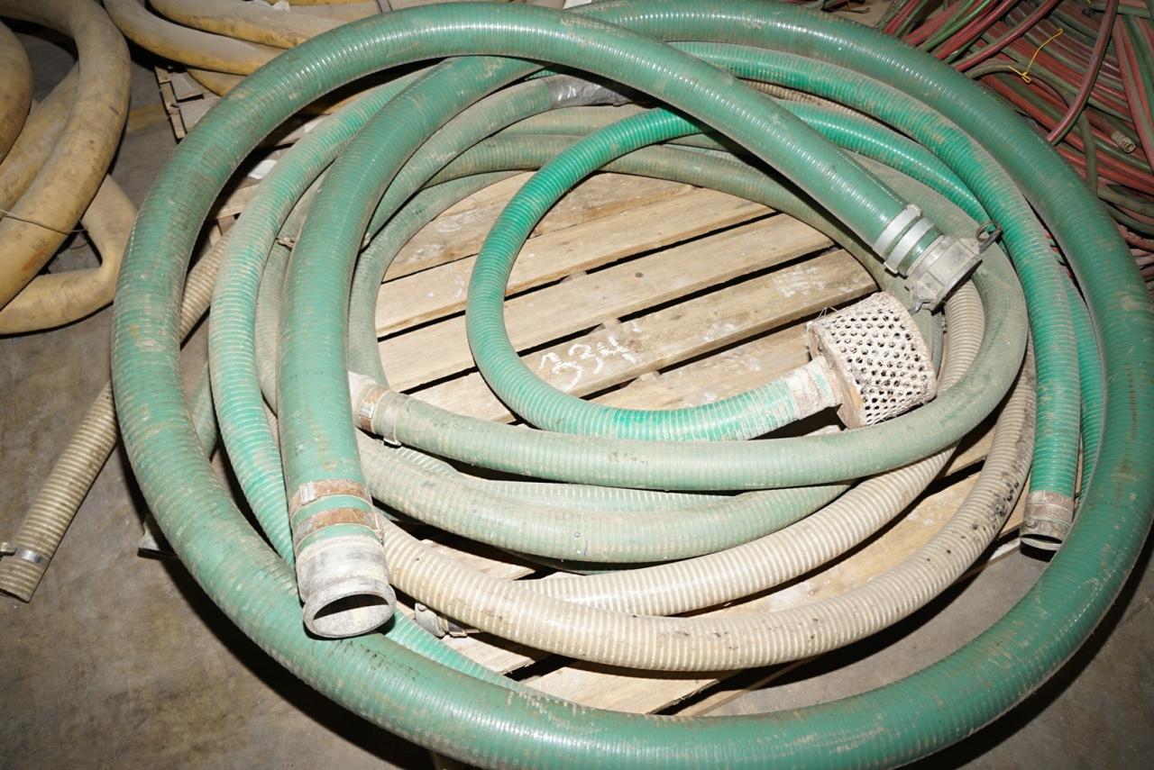 Pallet of 2" & 3" Suction Hose