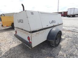 LeRoi 185 Air Compressor, SN:3272X2020, JD Diesel