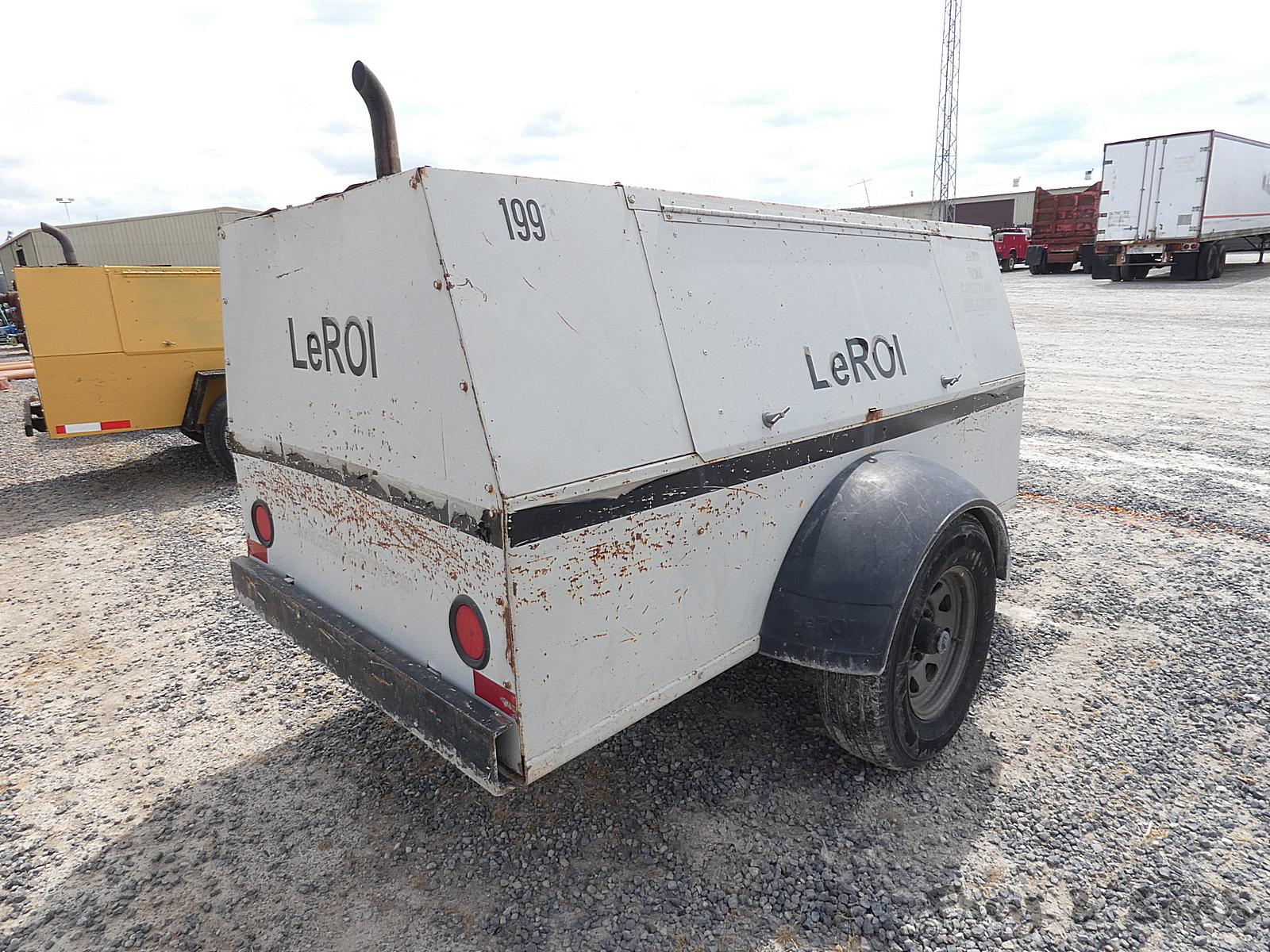 LeRoi 185 Air Compressor, SN:3272X2020, JD Diesel