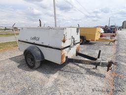 LeRoi 185 Air Compressor, SN:3272X2020, JD Diesel