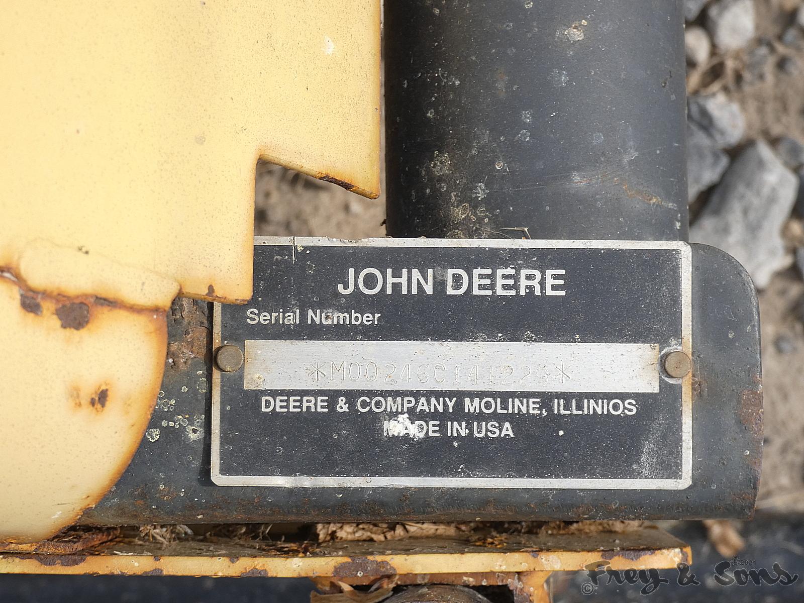 John Deere 246 Front Broom, fits F932, F935 series