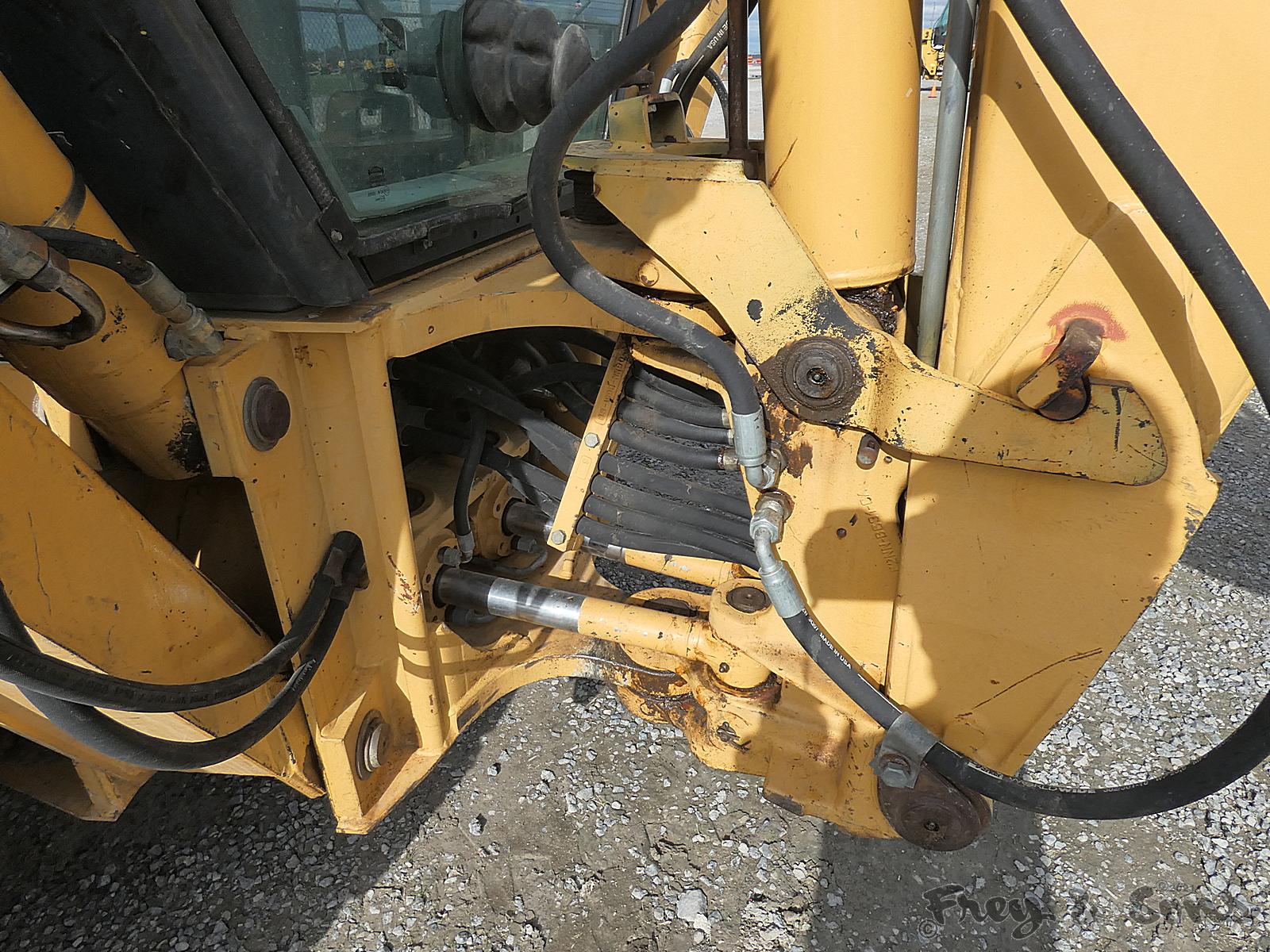 Ford 555D 4x4 Tractor Loader Backhoe, SN:A438878, EROPS, Ext. hoe, Reads 16