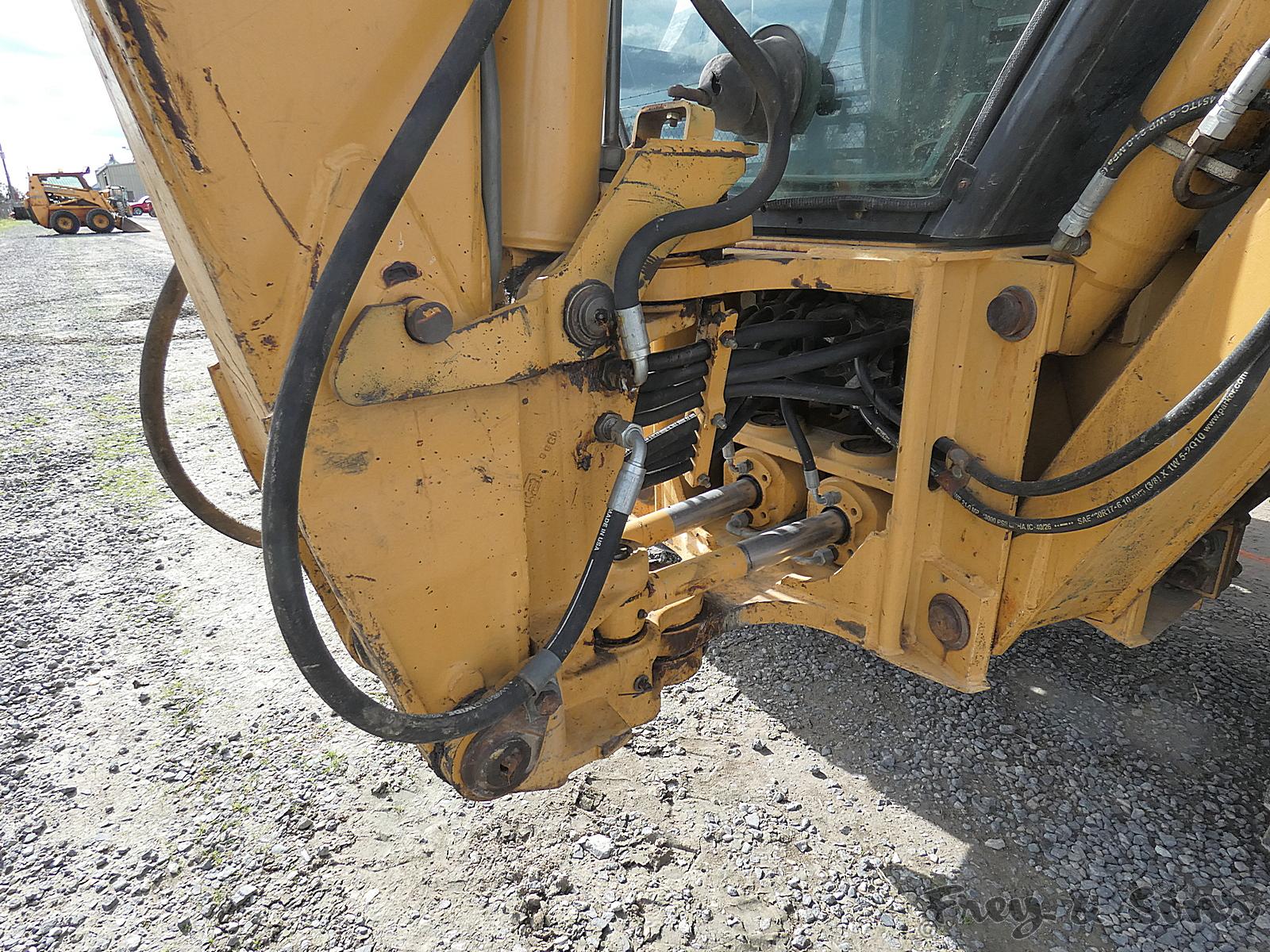 Ford 555D 4x4 Tractor Loader Backhoe, SN:A438878, EROPS, Ext. hoe, Reads 16