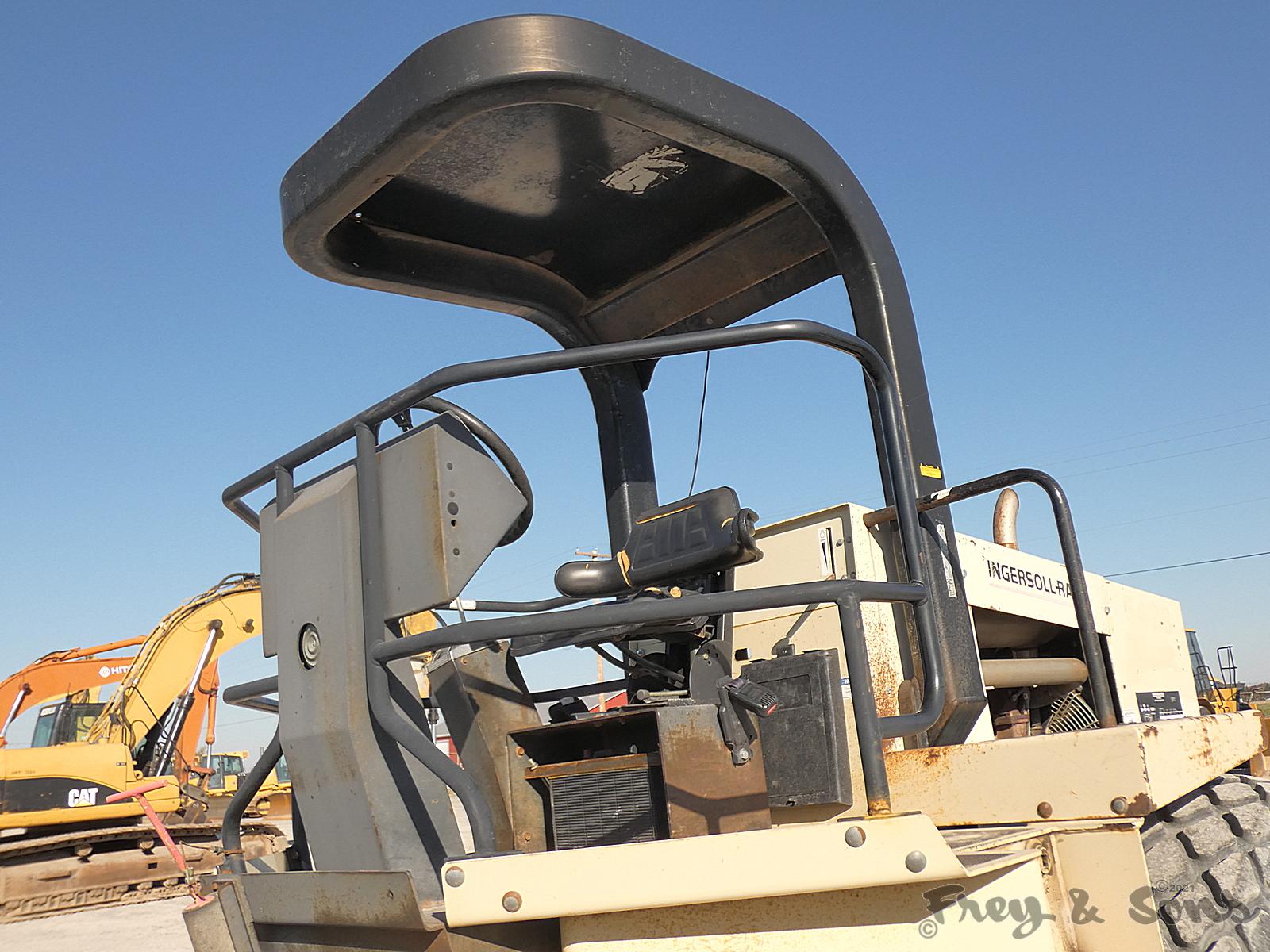 2000 Ingersoll Rand SD100D Smooth Compactor, SN:166514, ROPS, Cummins, Vibr