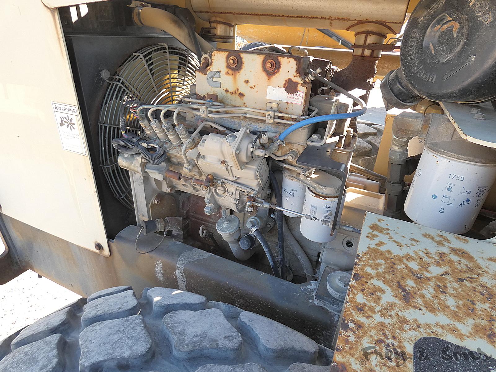 2000 Ingersoll Rand SD100D Smooth Compactor, SN:166514, ROPS, Cummins, Vibr