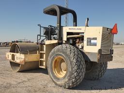 2000 Ingersoll Rand SD100D Smooth Compactor, SN:166514, ROPS, Cummins, Vibr