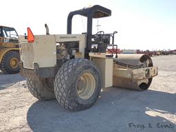 2000 Ingersoll Rand SD100D Smooth Compactor, SN:166514, ROPS, Cummins, Vibr