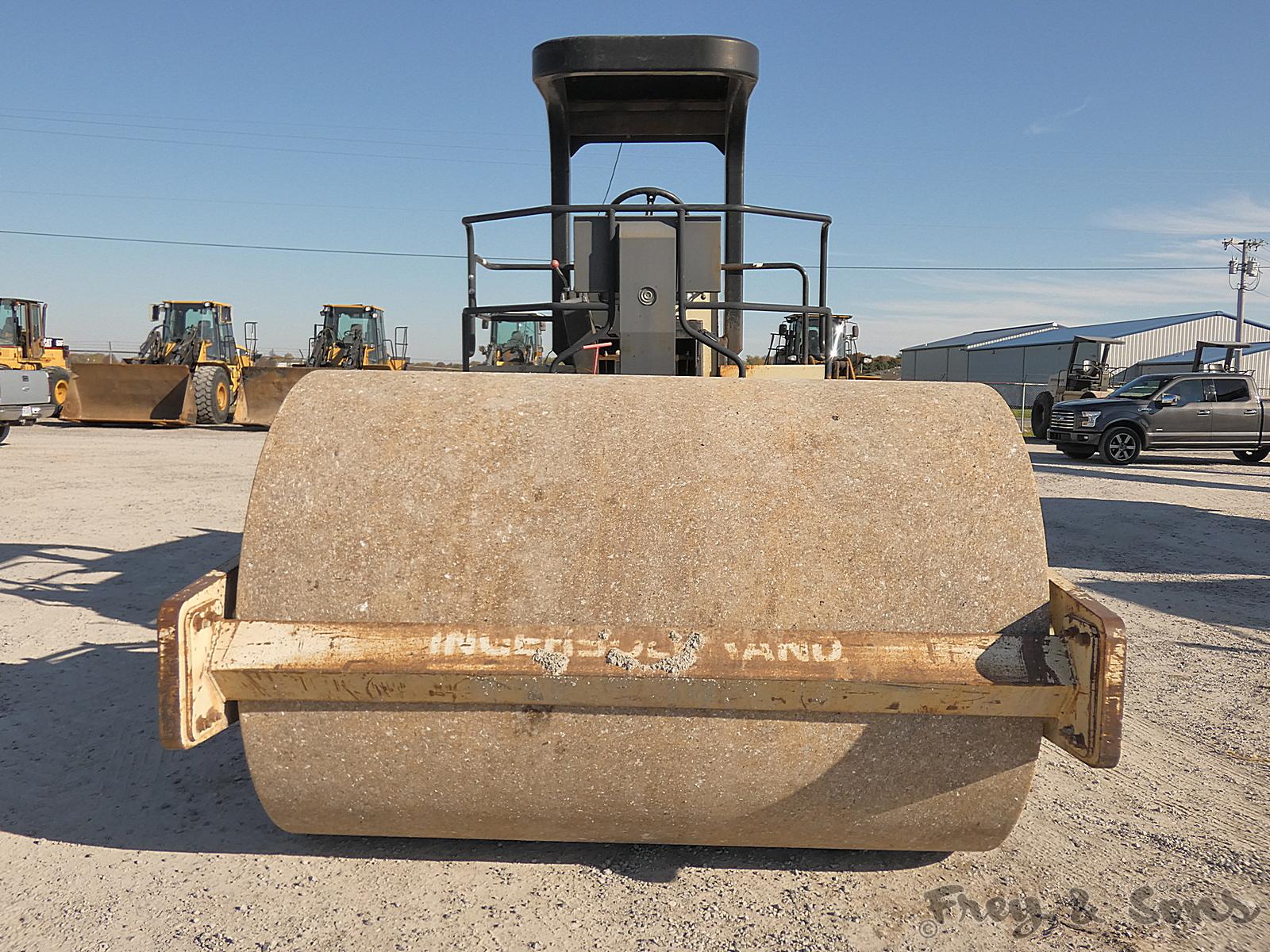 2000 Ingersoll Rand SD100D Smooth Compactor, SN:166514, ROPS, Cummins, Vibr