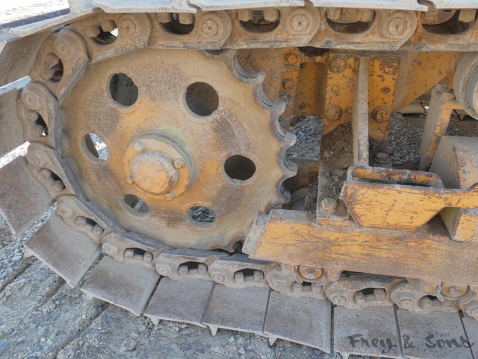 Komatsu D20A-7E Dozer, SN:79249, ROPS, 6 Way Blade.