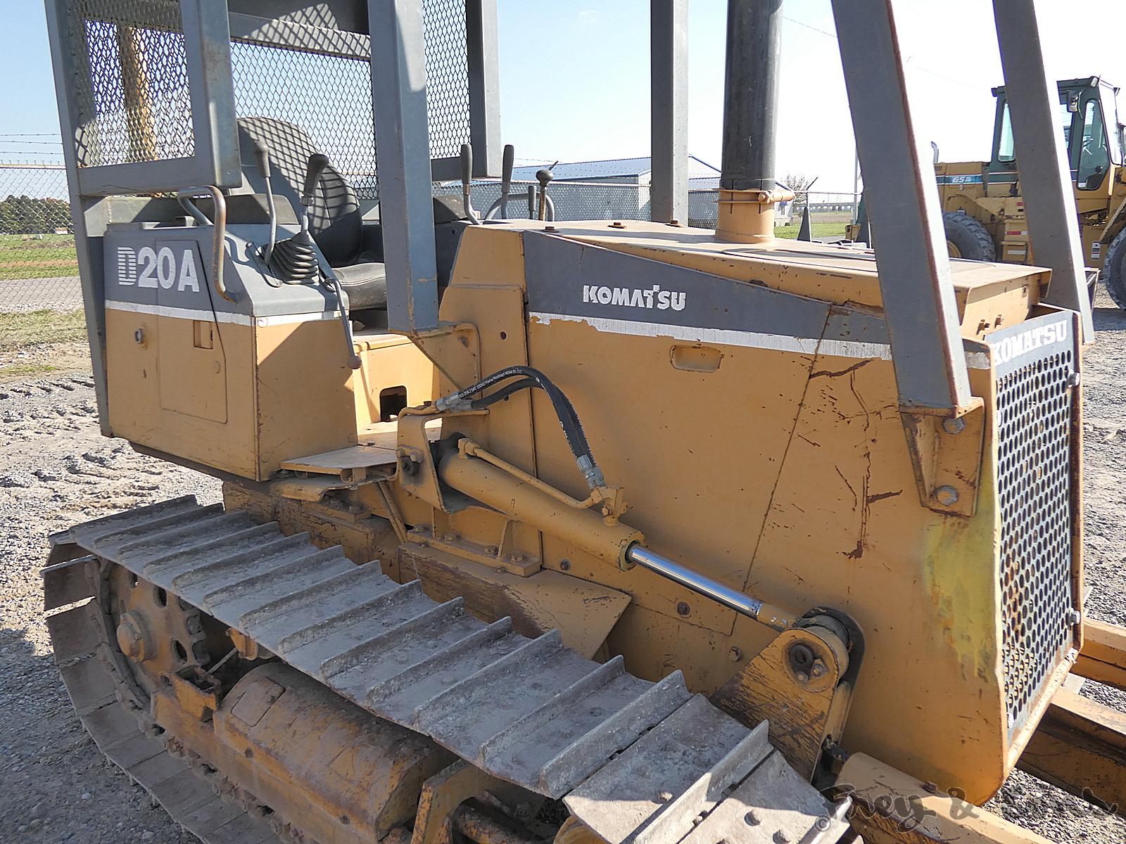 Komatsu D20A-7E Dozer, SN:79249, ROPS, 6 Way Blade.