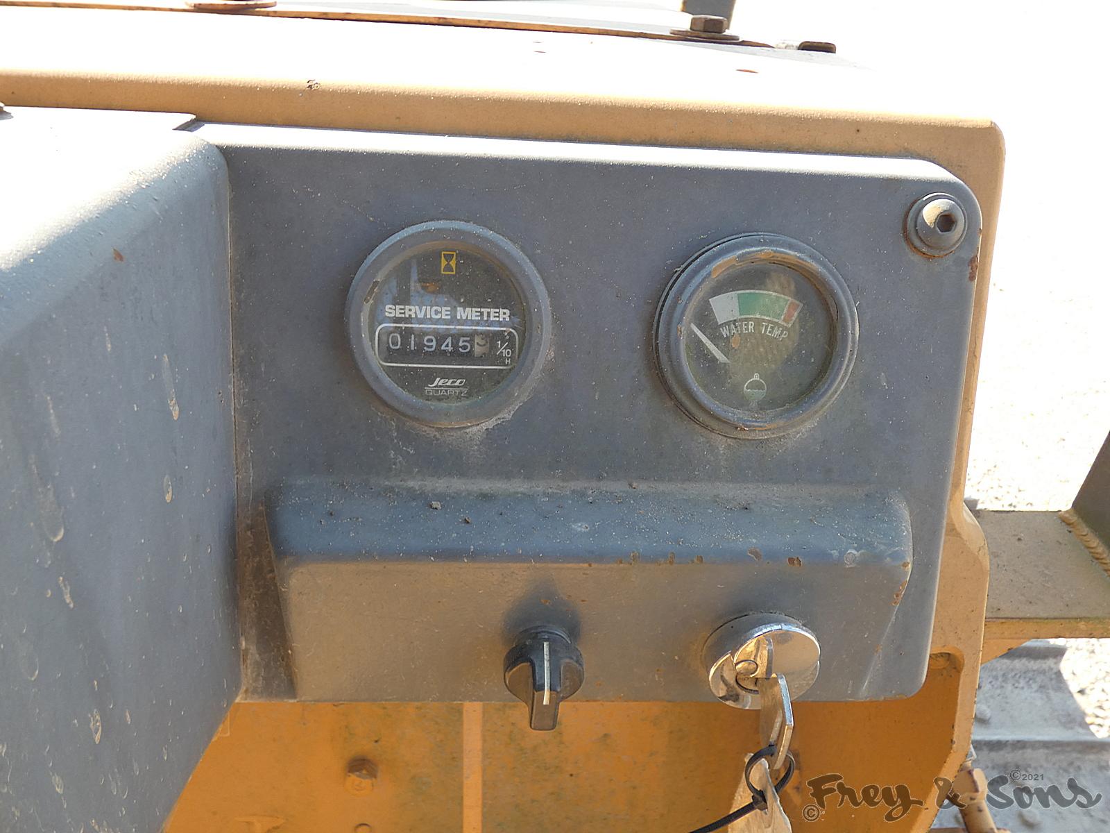 Komatsu D20A-7E Dozer, SN:79249, ROPS, 6 Way Blade.