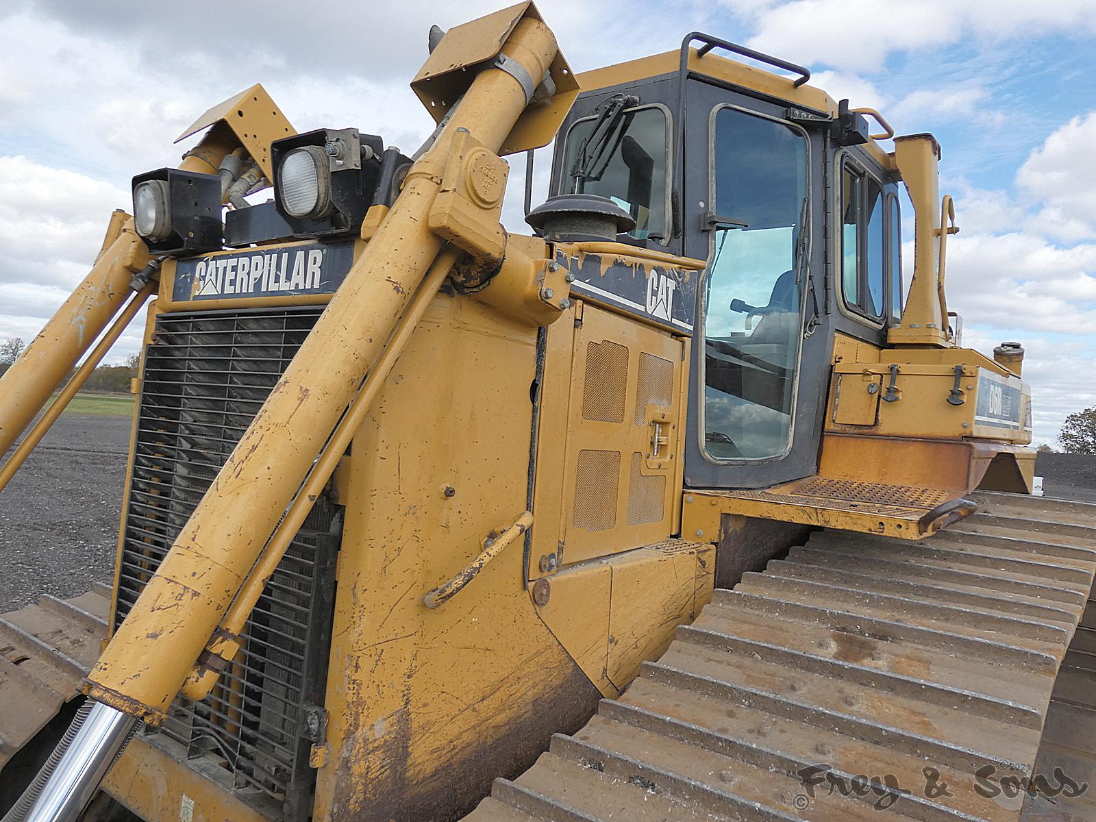 2003 Caterpillar D6R LGP Dozer, SN:ADE00314, EROPS, Straight Blade w/ Tilt,