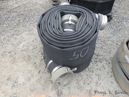 (2) Rolls of 6'' Discharge Hose