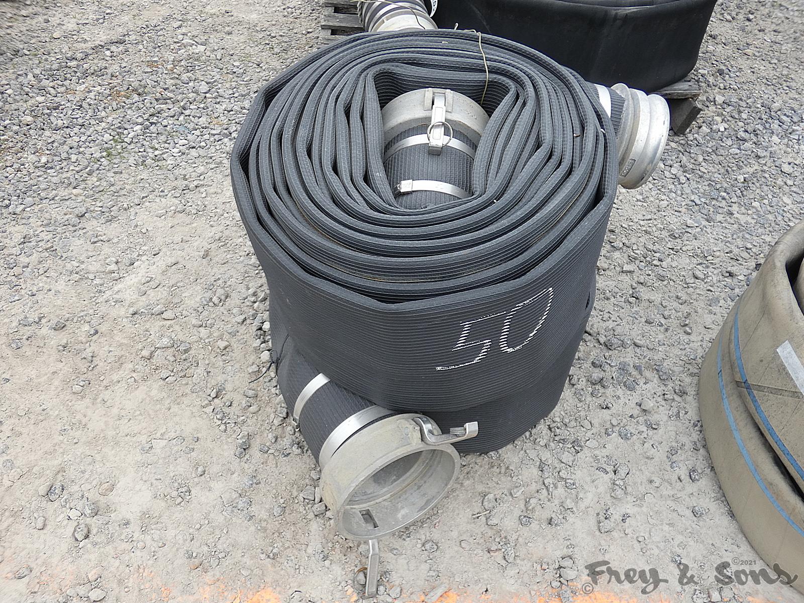(2) Rolls of 6'' Discharge Hose