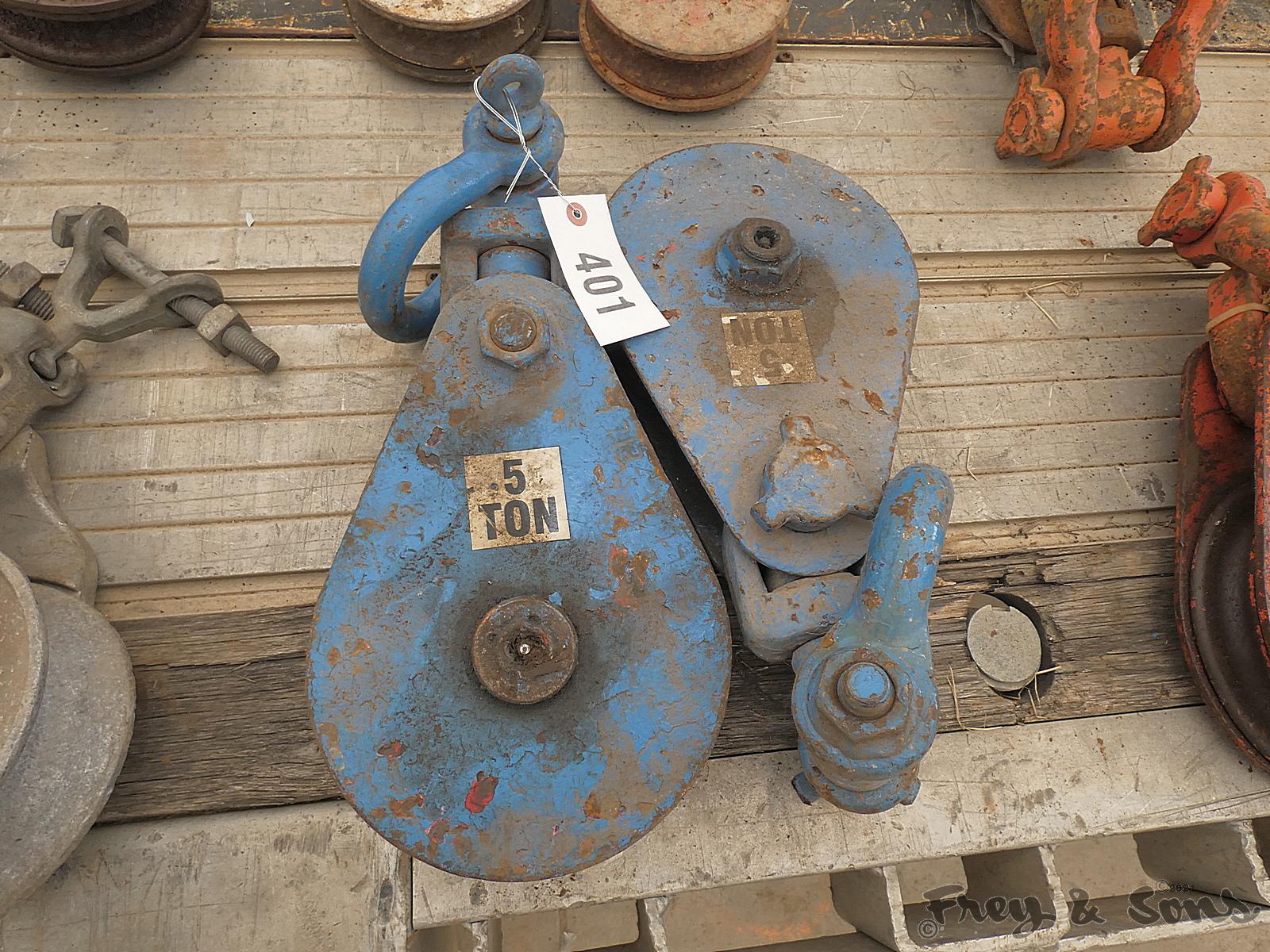 (2) Pulley Blocks