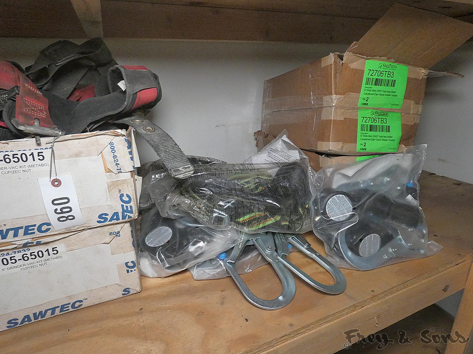 Lot of NEW Safety Harnesses, Resperators