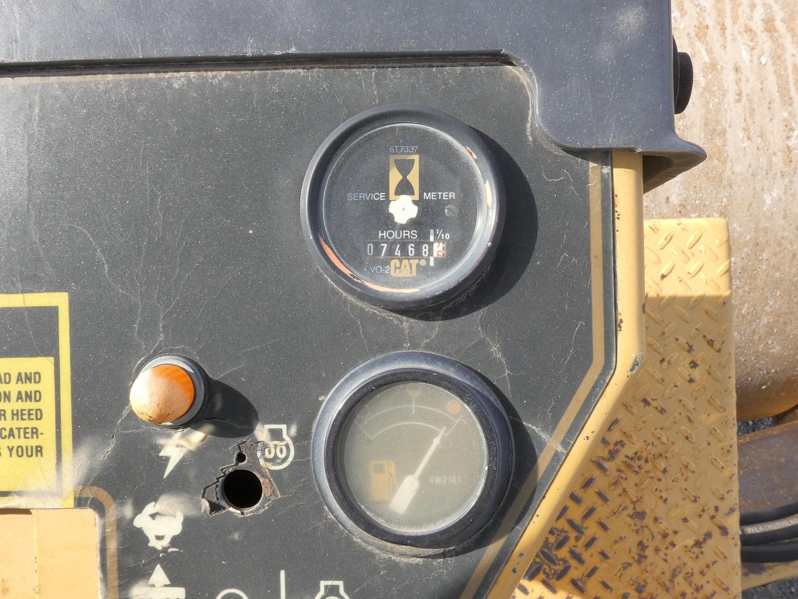 1999 Caterpillar CP563C Smooth Compactor, SN:4KN00275, ROPS,84'' Smooth Dru