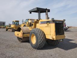 1999 Caterpillar CP563C Smooth Compactor, SN:4KN00275, ROPS,84'' Smooth Dru
