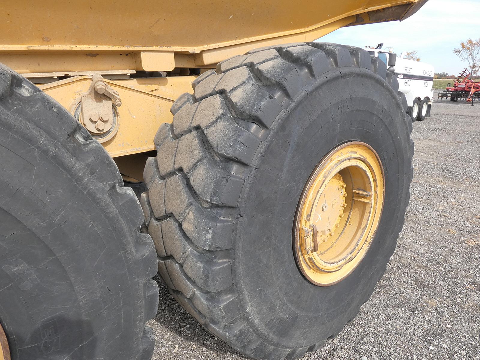 2012 Caterpillar 740B 6x6 Articulated Dump, SN:T4R01168, No Tailgate, 10917